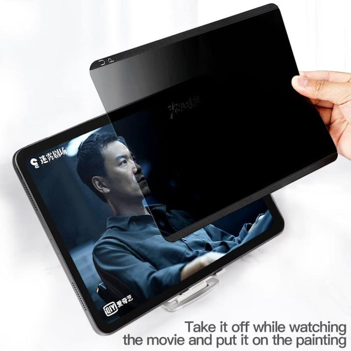 Removable Magnetic Privacy Screen Film For Ipad Pro 12.9
