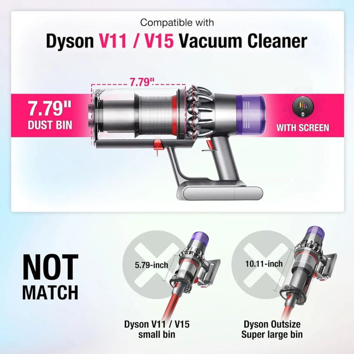 Replacement Dust Bin for Dyson V11/v15/v22 Vacuums