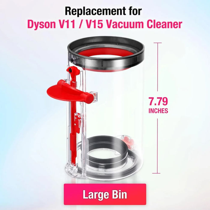 Replacement Dust Bin for Dyson V11/v15/v22 Vacuums
