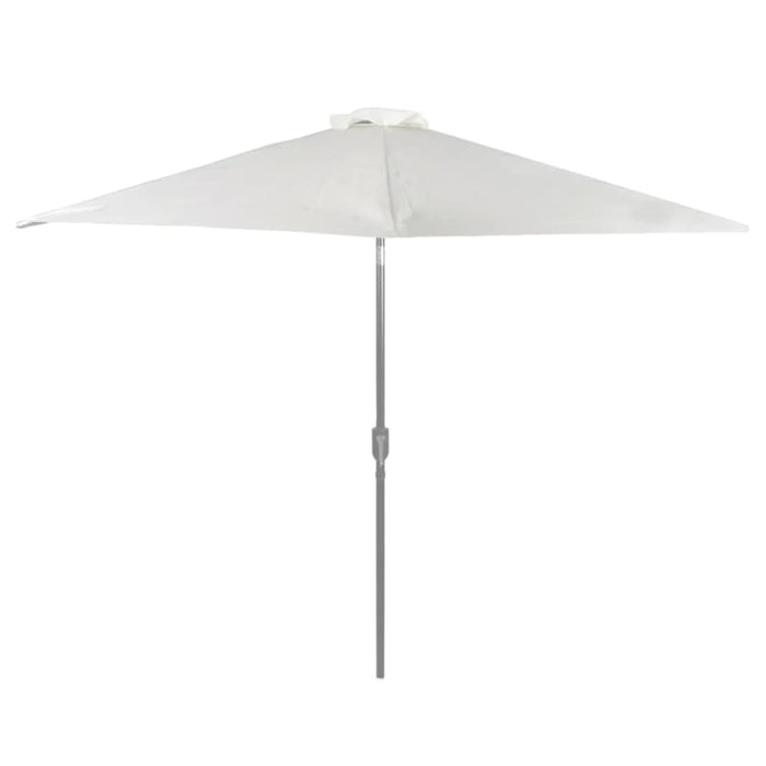 Replacement Fabric for Outdoor Parasol Sand White 300 Cm