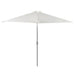 Replacement Fabric for Outdoor Parasol Sand White 300 Cm