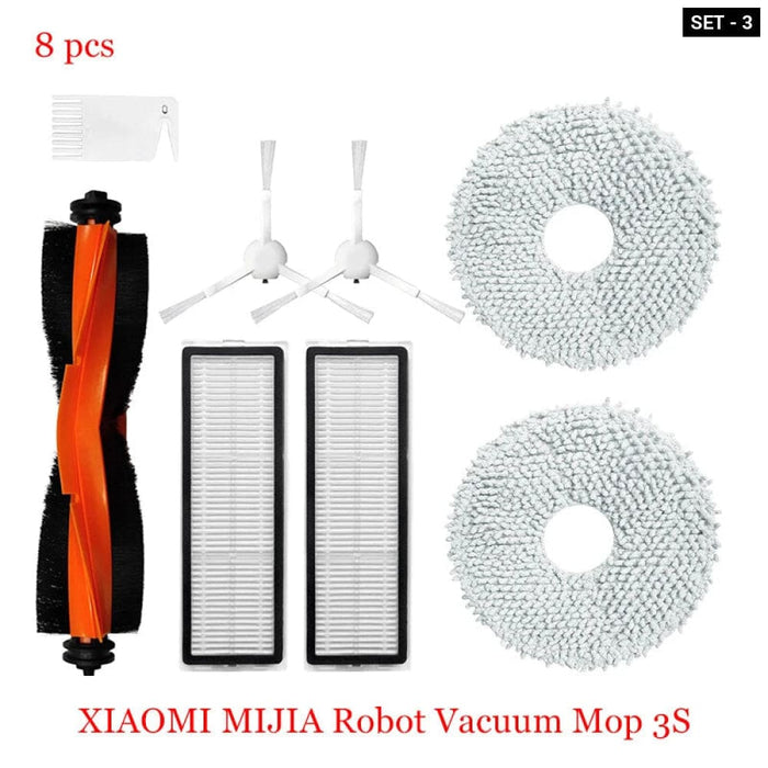 Replacement Parts For Robot Vacuum Mop 3s