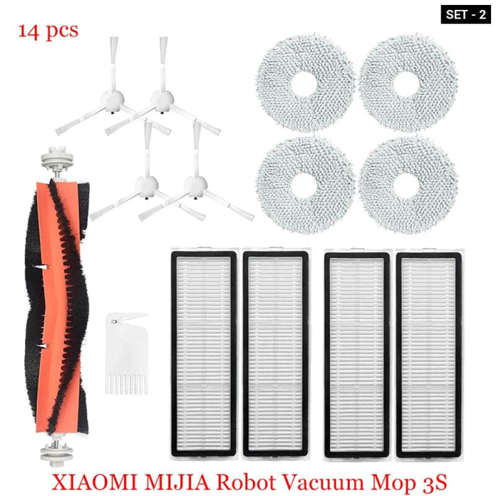 Replacement Parts For Robot Vacuum Mop 3s
