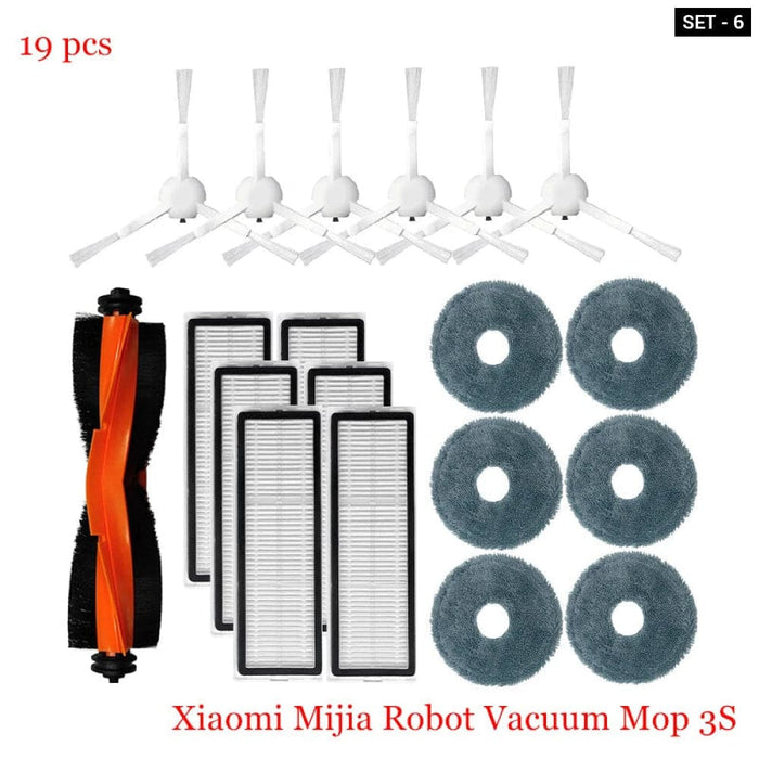 Replacement Parts For Robot Vacuum Mop 3s