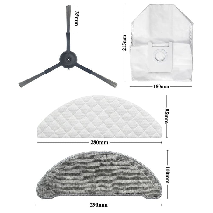 Replacement Parts For Xiaomi Robotic Vacuum