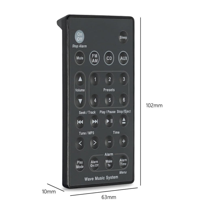 Replacement Remote Control for Bose Wave Cd Player Home