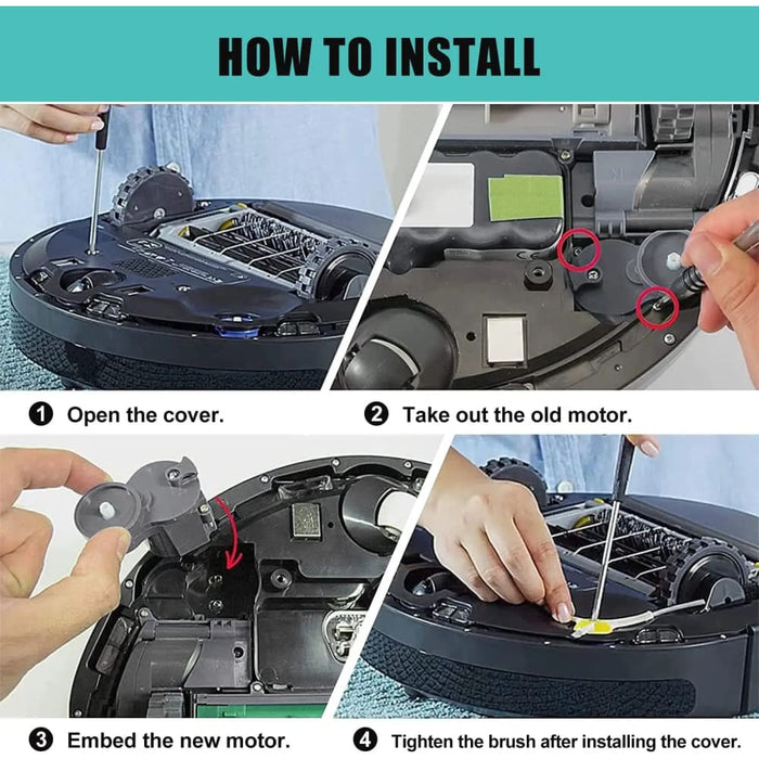Replacement Side Brush Motor for Irobot Roomba Series