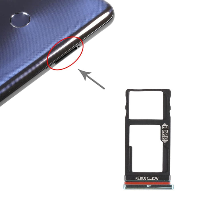 Replacement Sim Card Tray And Micro Sd For Motorola Moto