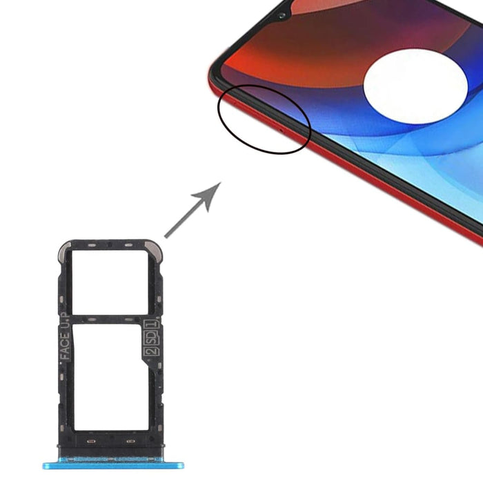 Replacement Sim Card Tray Micro Sd For Motorola Moto E7