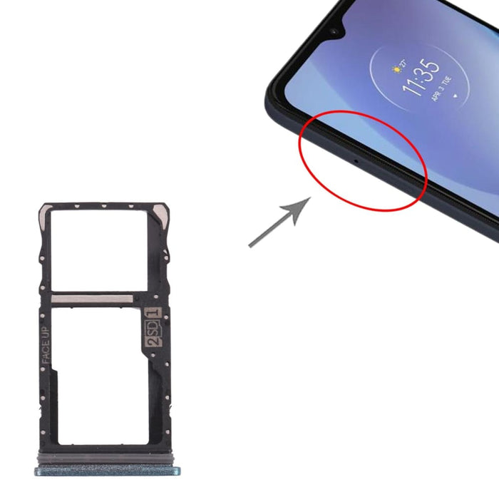 Replacement Sim Card Tray And Micro Sd For Motorola Moto G50