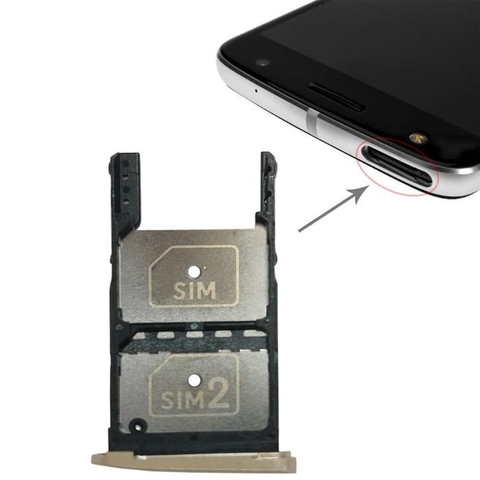 Replacement Sim Card Tray And Micro Sd For Motorola Moto z