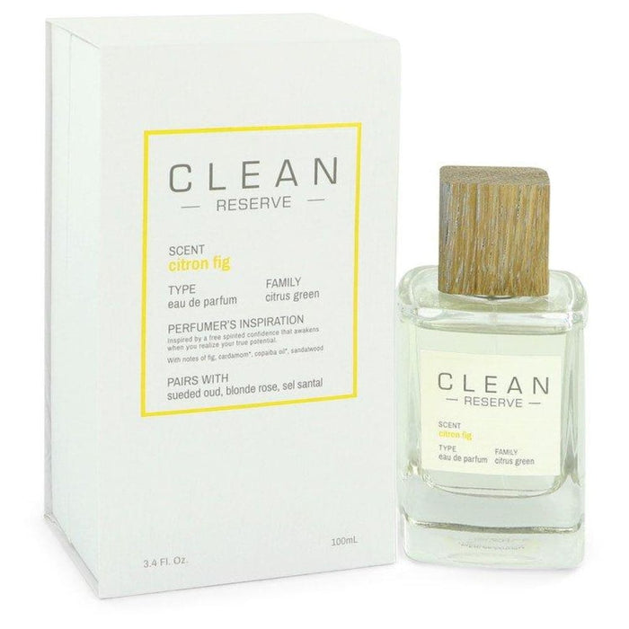 Reserve Citron Fig Edp Spray by Clean for Women - 100 Ml