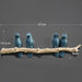 Resin Bird Hooks Hanger for Clothes Towel Keys or Hat