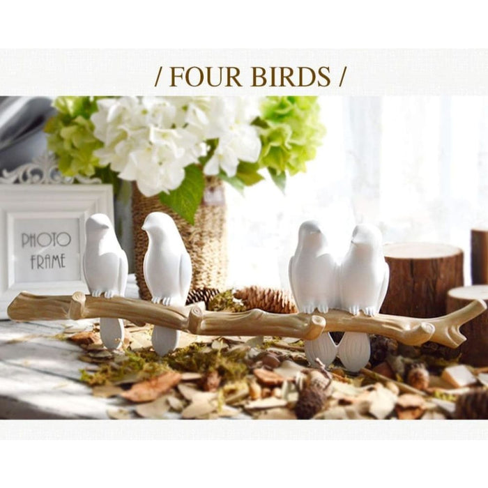 Resin Bird Hooks Hanger for Clothes Towel Keys or Hat