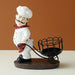 Resin Chef Wine Rack for Bar Home Decoration