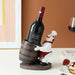 Resin Chef Wine Rack for Bar Home Decoration