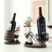 Resin Chef Wine Rack for Bar Home Decoration