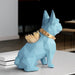 Dog Resin Figurine Pen Holder Desk Organizer Office