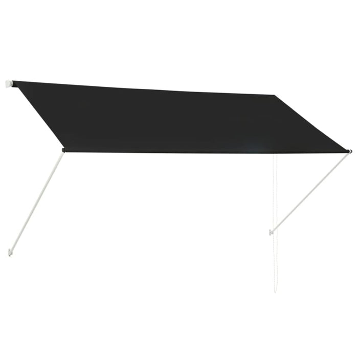 Retractable Awning 250x150 Cm Anthracite Oatilb