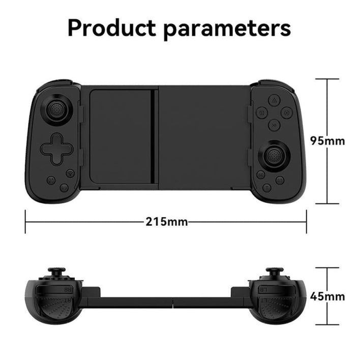 Retractable Bt5.0 Gamepad For Pc/android/ios/win/mac/switch