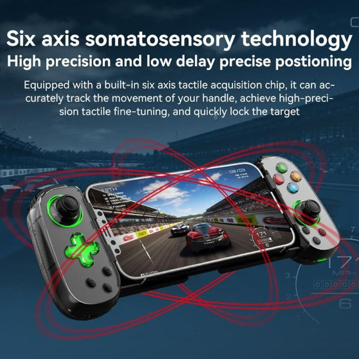 Retractable Bt5.0 Gamepad For Pc/android/ios/win/mac/switch