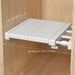 Retractable Divider For Wardrobe And Shelf Storage