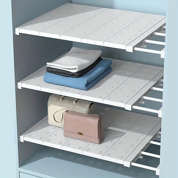 Retractable Divider For Wardrobe And Shelf Storage