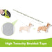 Retractable Dog Leash Ergonomic One Handed Brake No Tangle