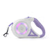 Vibe Geeks 3m Retractable Durable Nylon Pet Leash with Led