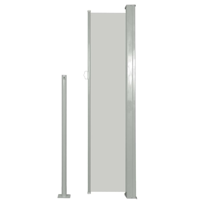 Retractable Side Awning 140 x 300 Cm Cream Aptpa