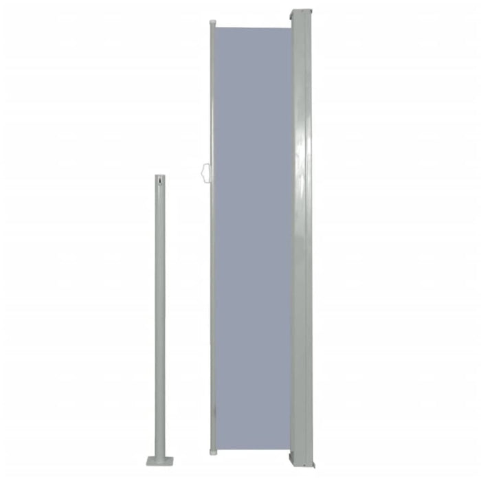 Retractable Side Awning 160 x 500 Cm Grey Apala