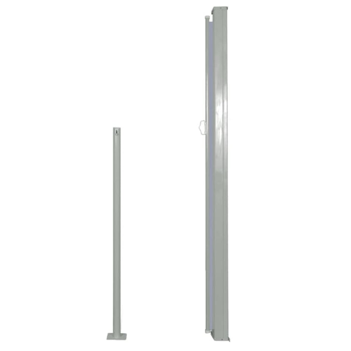 Retractable Side Awning 160 x 500 Cm Grey Apala