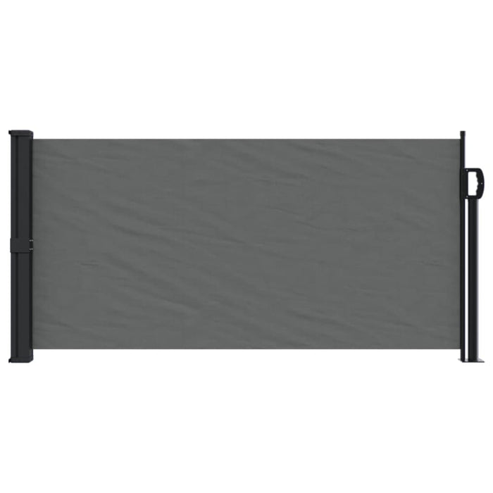 Retractable Side Awning Anthracite 100x500 Cm Abbatkn
