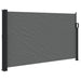 Retractable Side Awning Anthracite 120x300 Cm Abbaxkt