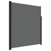 Retractable Side Awning Anthracite 220x300 Cm Abbatnt