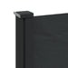 Retractable Side Awning Black 100x300 Cm Abbaxla