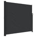 Retractable Side Awning Black 180x300 Cm Abbattk