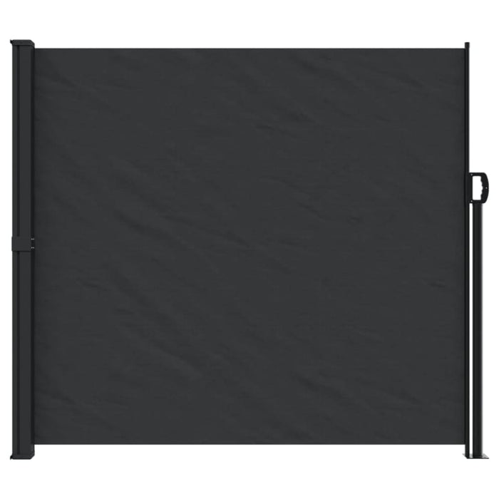 Retractable Side Awning Black 180x300 Cm Abbattk