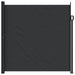 Retractable Side Awning Black 200x500 Cm Abbaapk