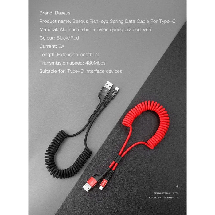 2a Retractable Usb Type c Charging Cable For Xiaomi Mi 9