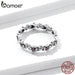 Retro 925 Sterling Silver Pattern Ring For Women