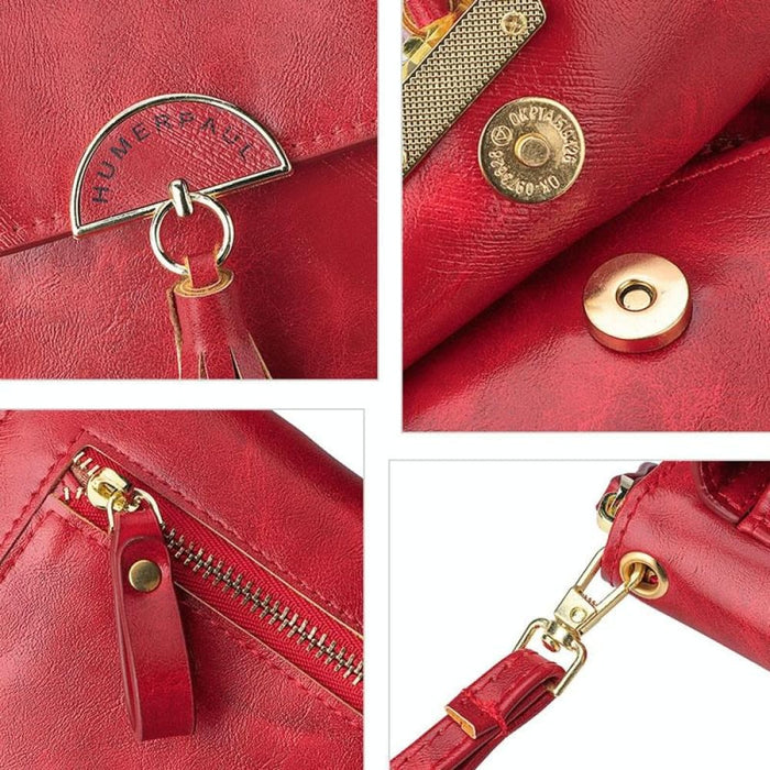 Retro Anti Theft Shoulder Bag For Women