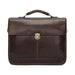 Retro Cowhide Leather Briefcase For 15.6 Inch Laptop