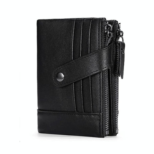 Retro Cowhide Leather Rfid Wallet