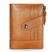 Retro Cowhide Leather Rfid Wallet