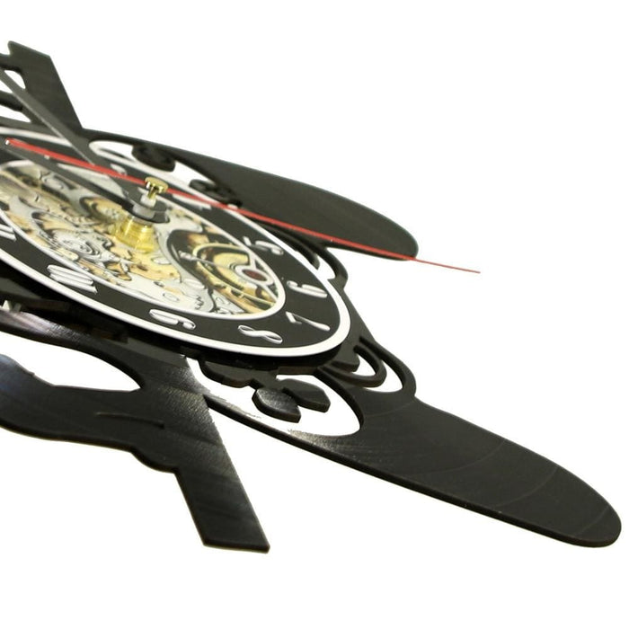 Retro Games Vinyl Record Led Wall Clock Game Room