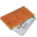 Retro Leather Clutch Zipper Envelope Bag