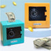 Retro Mini Atm Safe Box For Cash Savings