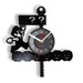 Retro Mushroom Game Wall Clock