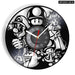 Retro Mushroom Game Wall Clock